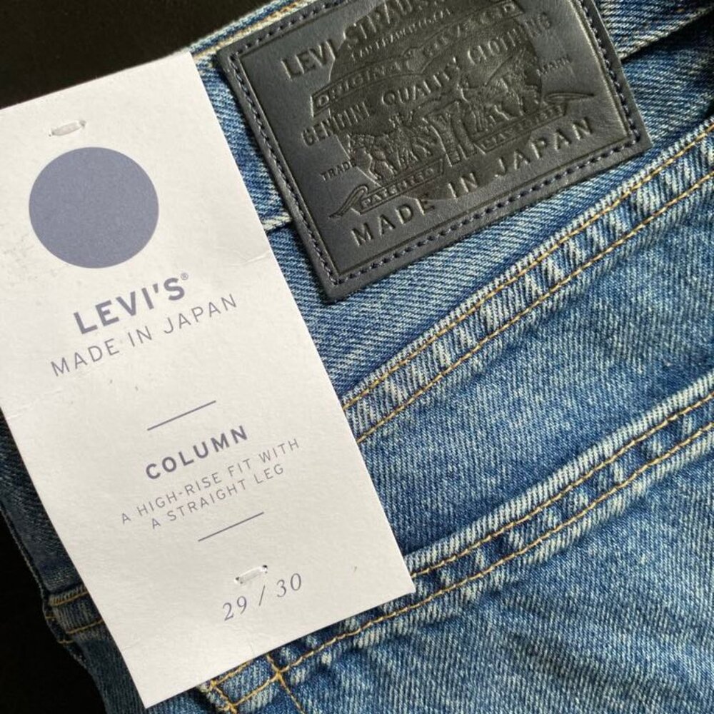 LEVI'S: Column Jeans Made in Japan (Size: 29/30) *NWT* - Picture 11 of 15